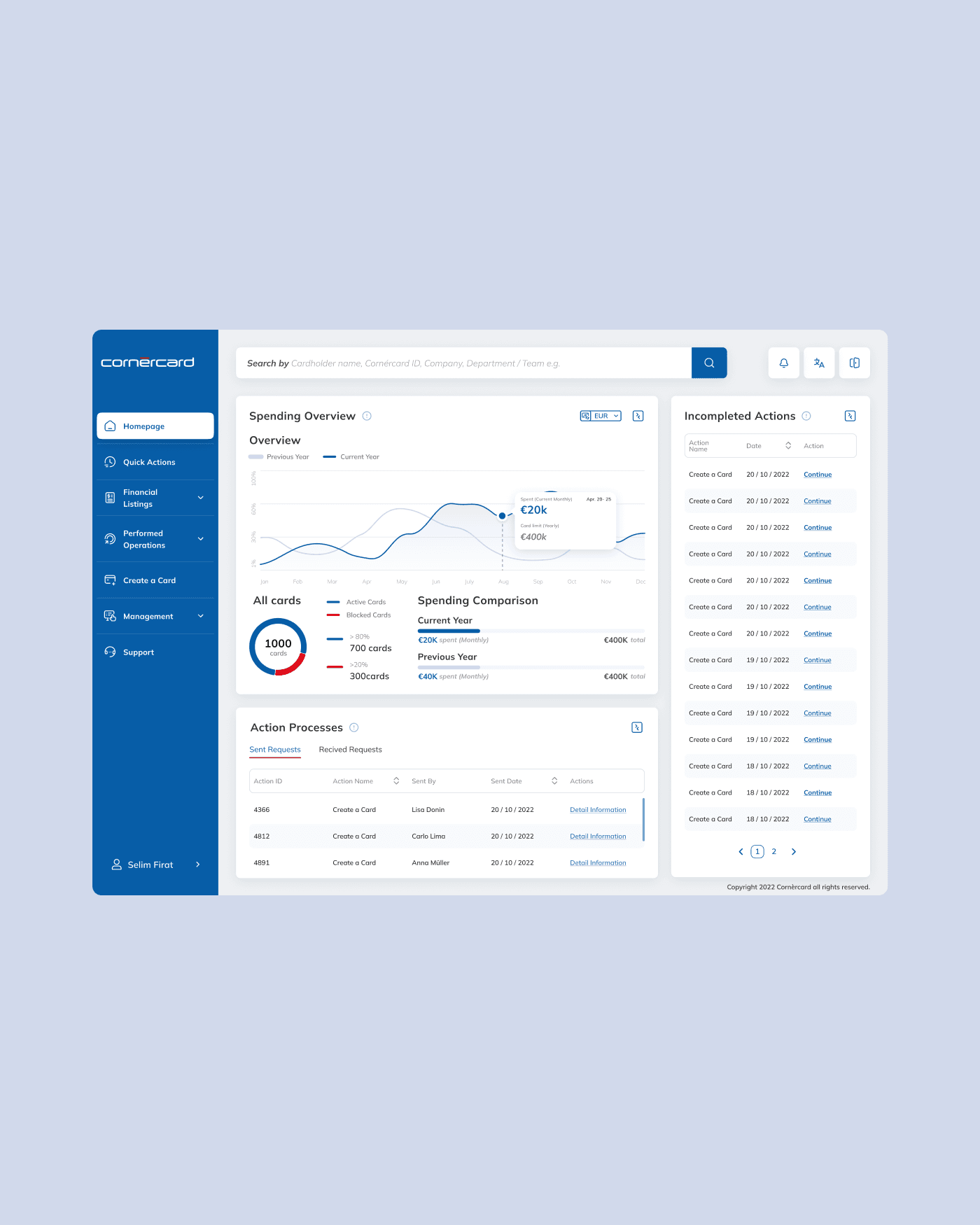 Die 1. Anlaufstelle für B2B-Kunden von Cornèr: das Partner Collaboration Tool 1