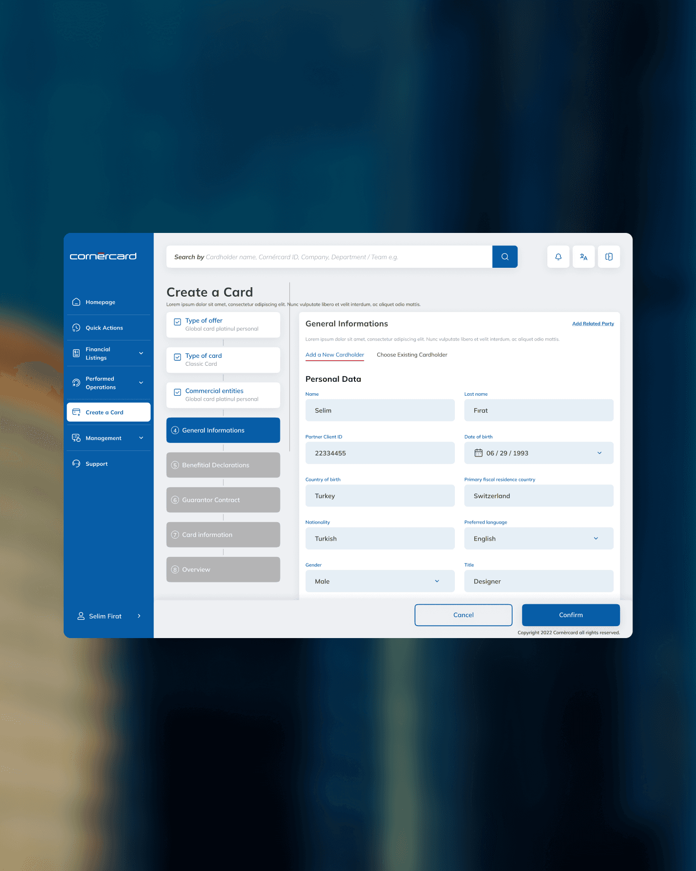 Die 1. Anlaufstelle für B2B-Kunden von Cornèr: das Partner Collaboration Tool 2