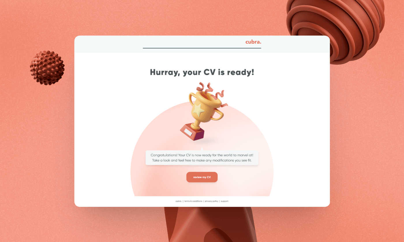 Cubra, der CV-Generator von Mindnow