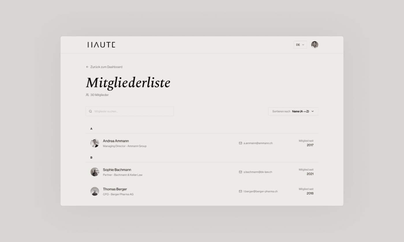 Fine dining meets digital membership: the HAUTE club above Zürich